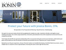 Tablet Screenshot of jessicabonin.com